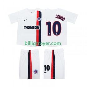 Billige Fotballdrakter AC Milan RONALDINHO 10 2003 Barn Retro Bortedraktsett 2002 Kortermet